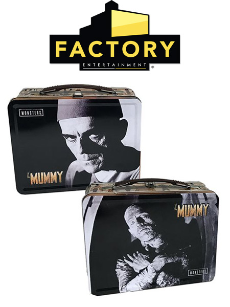 Factory Entertainment Universal Monsters The Mummy Metal Lunchbox